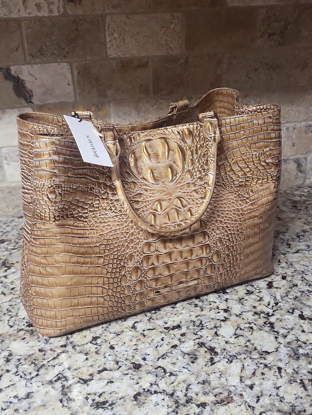 BRAHMIN Denise Satchel - Picture 2 of 13